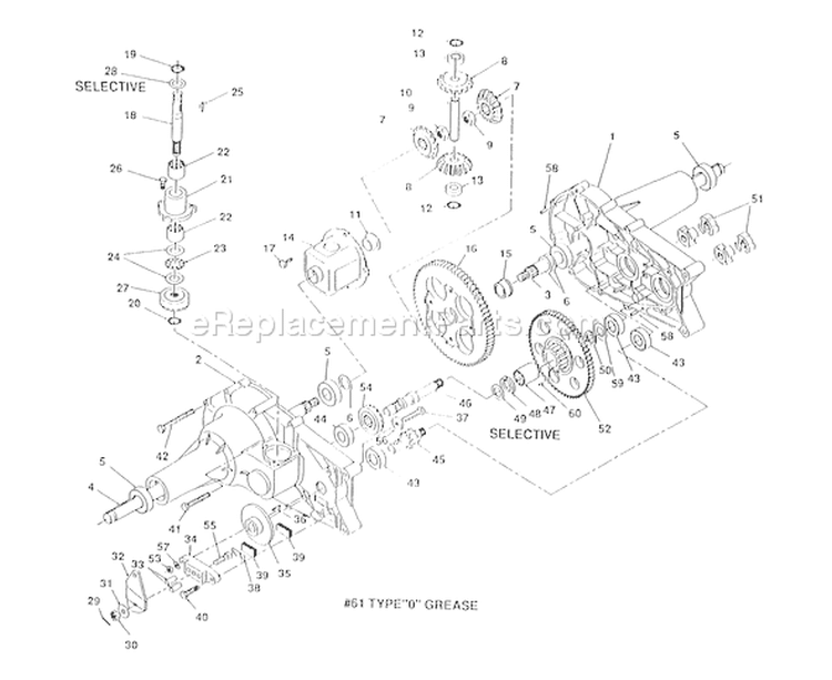Page J Diagram and Parts List for 4140H 4140 H 1992-01 Husqvarna Lawn Tractor