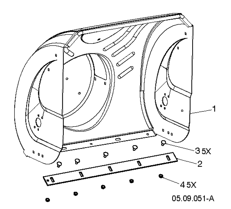 Auger Housing And Impeller 3 Diagram and Parts List for ST227P (96193009706)(2019-03) Husqvarna Snow Blower