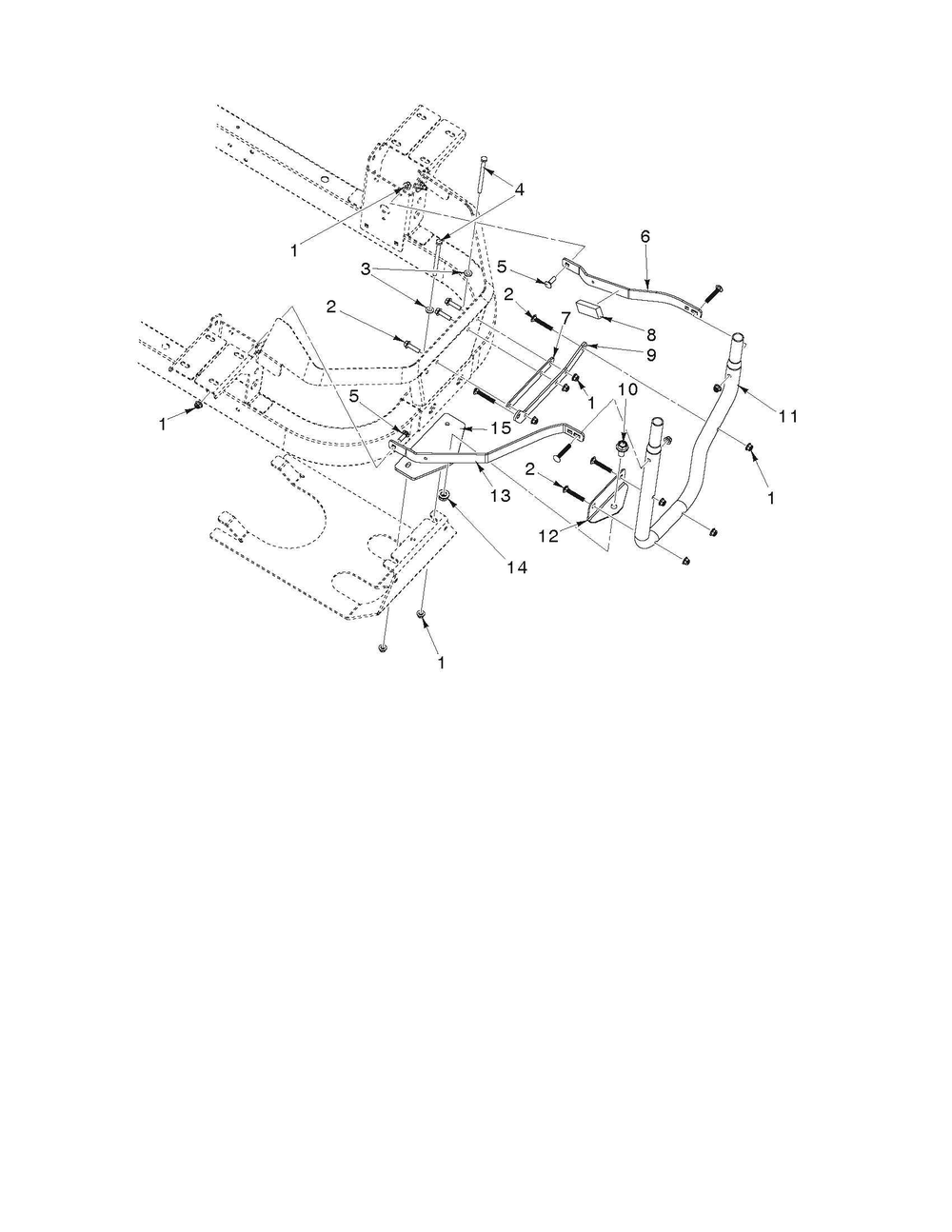 Assembly 2 Diagram and Parts List for Z400(54-60) (598390201)(2020-04) Husqvarna Lawn Mower