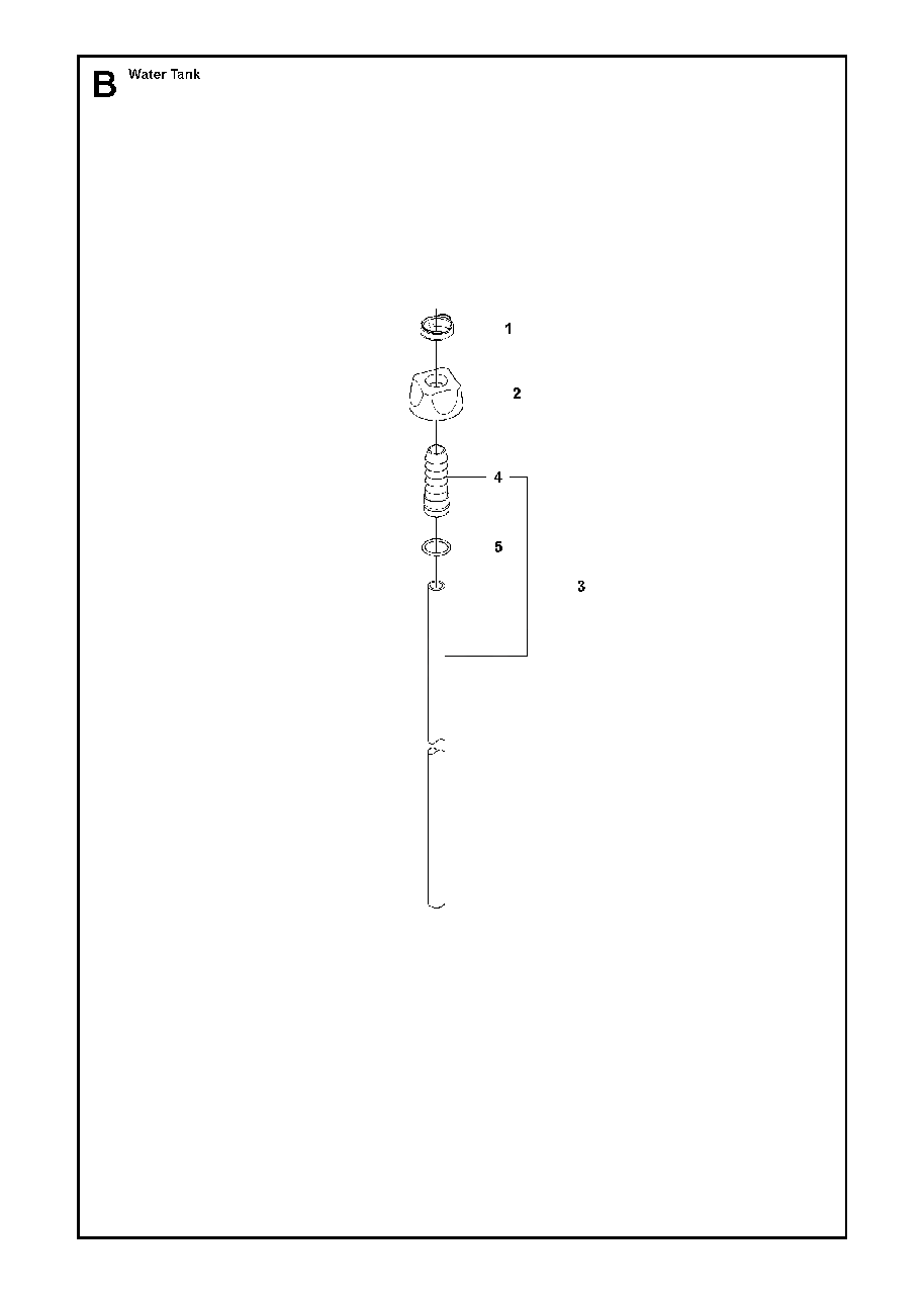 Hose Diagram and Parts List for WT15 2007-01 Husqvarna Miscellaneous
