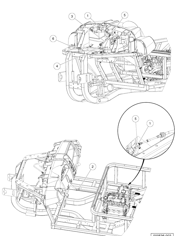Cables - Diesel Vehicles Diagram and Parts List for HUV4421GXP 2009 Husqvarna Lawn Tractor
