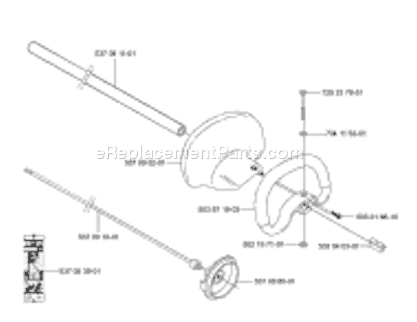 Page L Diagram and Parts List for 326HDA (E-tech 2) (2001-09) Husqvarna Trimmer
