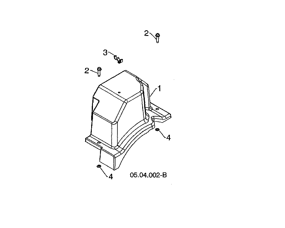 Belt cover Diagram and Parts List for 96193009604  Husqvarna Snow Blower