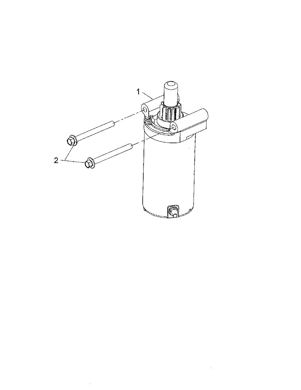 Starter Diagram and Parts List for 96045004700  Husqvarna Lawn Tractor