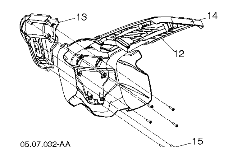 Control Panel And Discharge Chute 5 Diagram and Parts List for ST324 (97046880100)(2020-05) Husqvarna Snow Blower