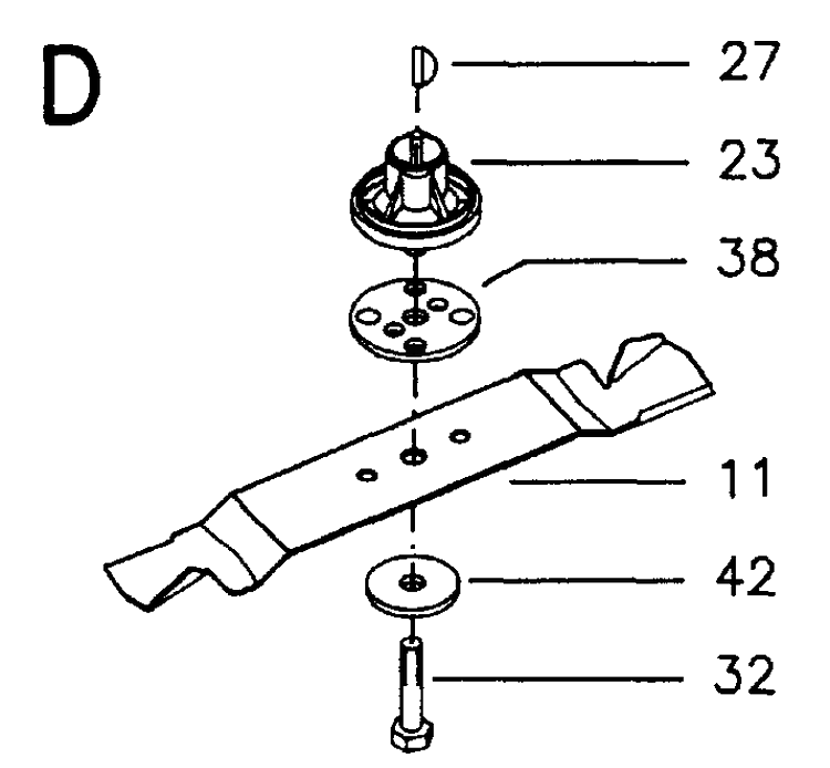 Cutting Equipment 3 Diagram and Parts List for 46 ROYAL Husqvarna Lawn Mower