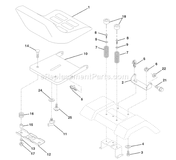 Page I Diagram and Parts List for YTH145 (954140015A) (1999-05) Husqvarna Lawn Tractor