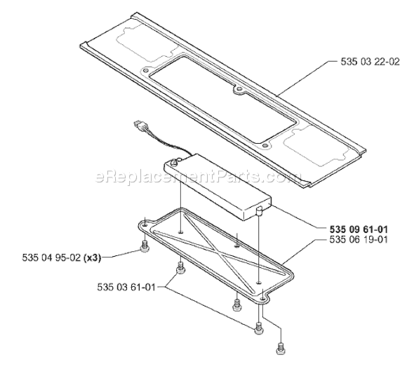 Page A Diagram and Parts List for SOLARMOWER 2001-01 Husqvarna Lawn Mower