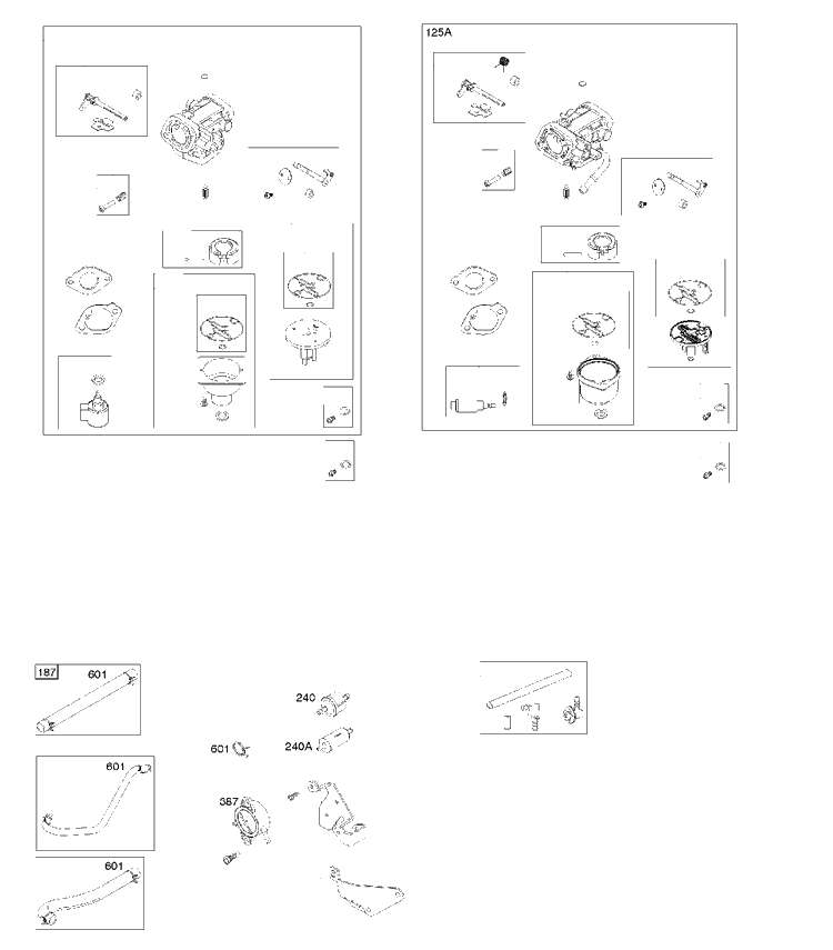 Carburetor Diagram and Parts List for 4055773220B1 2017-01 Husqvarna Engine
