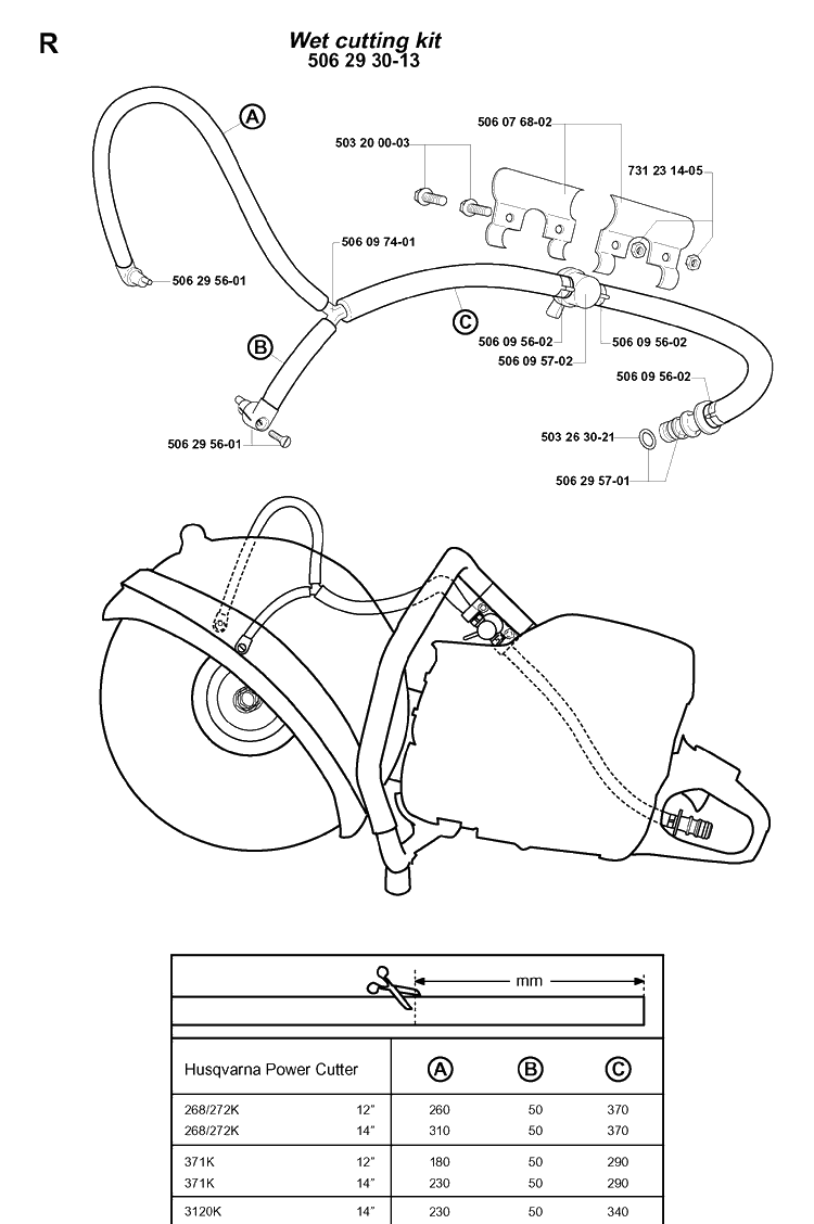 Accessories 2 Diagram and Parts List for 268K 1999-09 Husqvarna Lawn Tractor Accessories