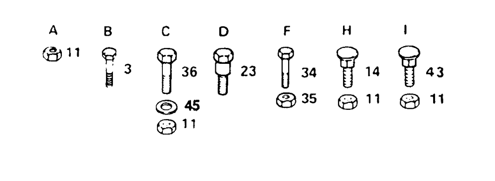 Drive (Part 2) Diagram and Parts List for YT125 (954000041)(1990-01) Husqvarna Lawn Tractor