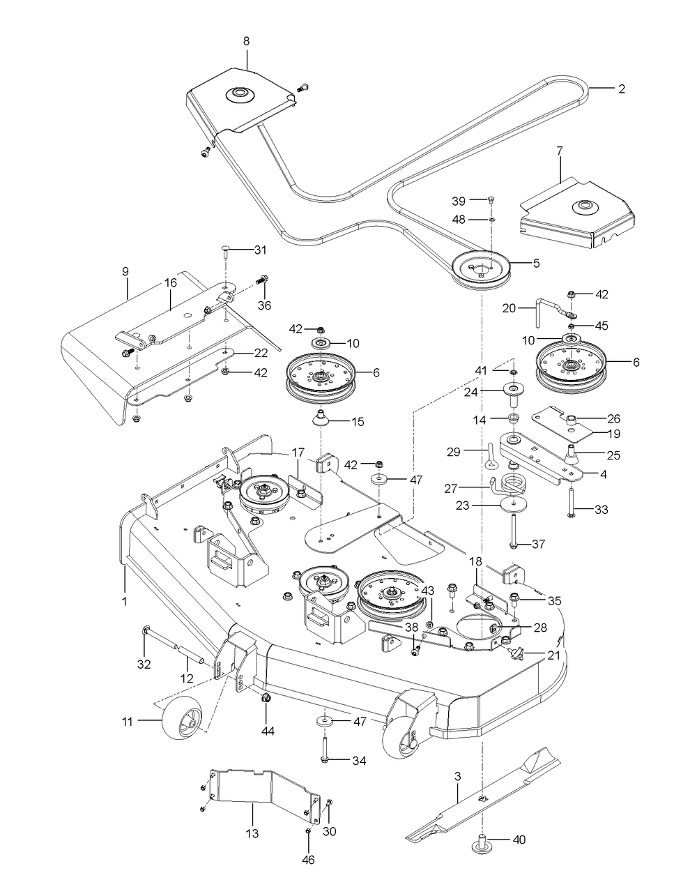 Console Diagram and Parts List for Z554L  Husqvarna Lawn Tractor