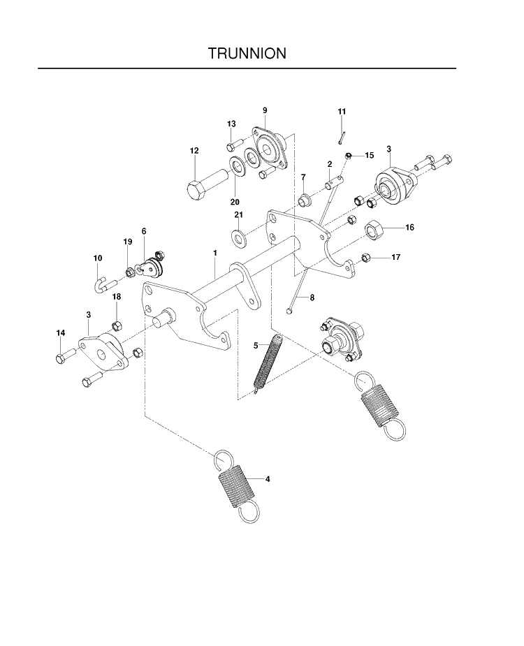 Power Train 2 Diagram and Parts List for SC18 (968999510)(2010-09) Husqvarna Lawn Tractor Accessories
