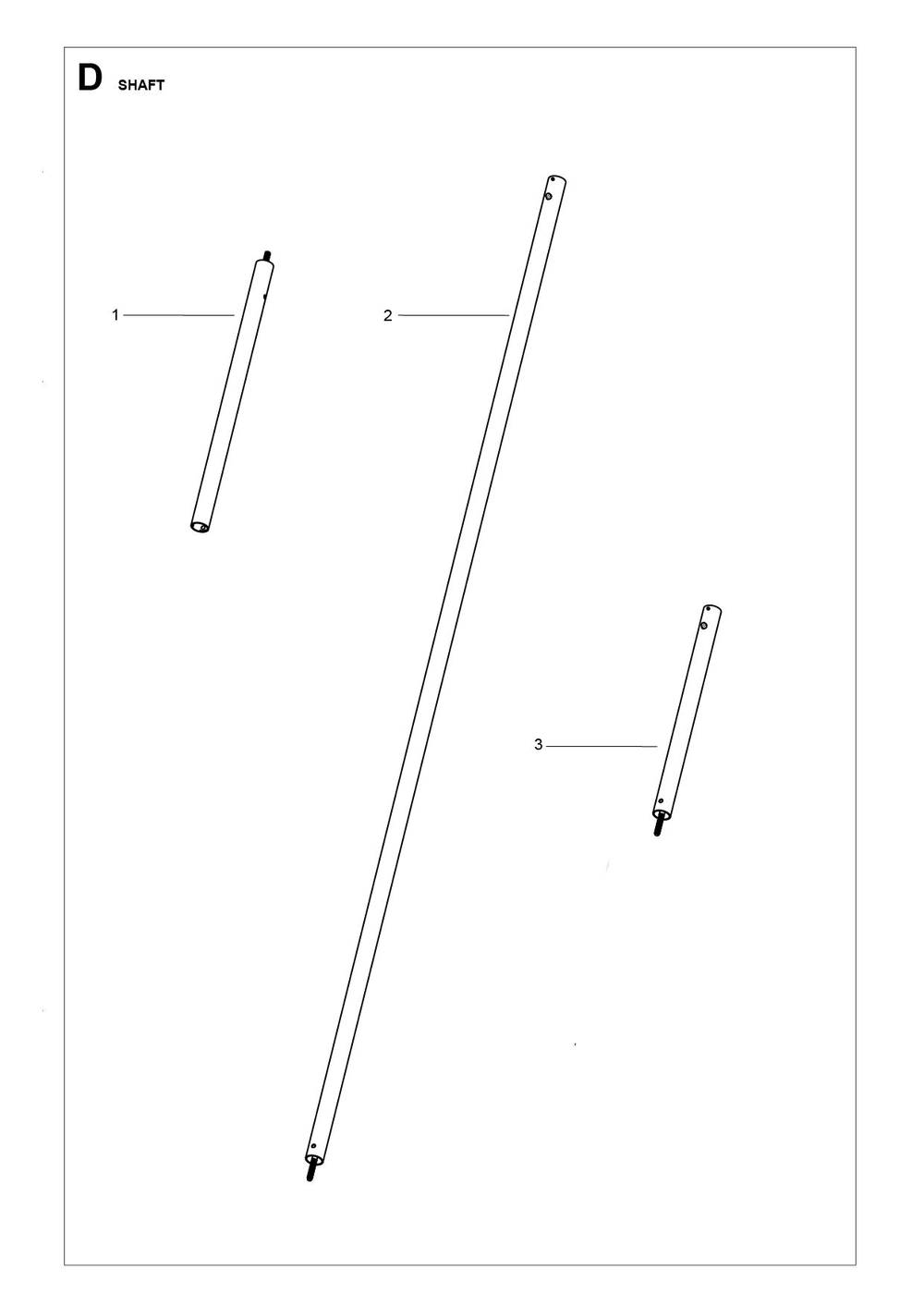 Shaft Diagram and Parts List for 525DEPSMADSAW  Husqvarna Pole Saw