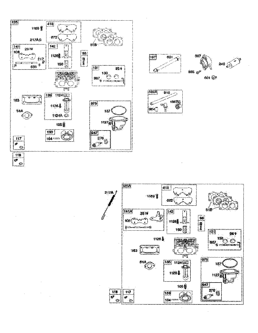 Carburetor/fuel supply Diagram and Parts List for Z246I-967323901-00  Husqvarna Lawn Mower