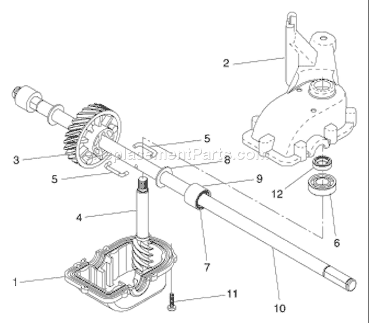 Page B Diagram and Parts List for 5521RSD 5521 RSD 954223470 -2004-07 Husqvarna Lawn Mower