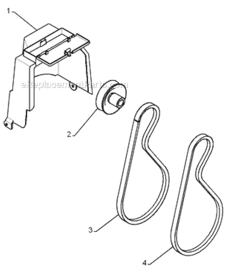 Chassis and Enclosures Diagram and Parts List for 5524ST 96191001604 - 2008-08 Husqvarna Snow Blower