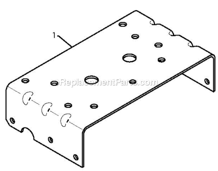 Engine Plate Diagram and Parts List for 5524ST 96191001606 - 2010-04 Husqvarna Snow Blower