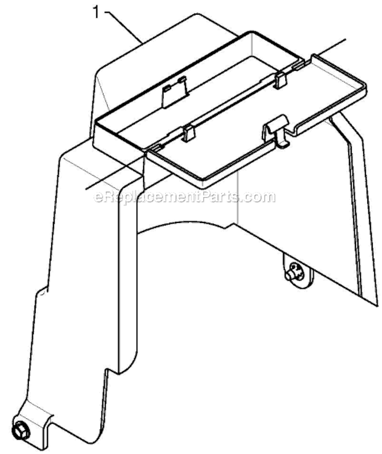 Chassis Engine Pulleys Diagram and Parts List for 5524ST 96191001607 - 2011-05 Husqvarna Snow Blower