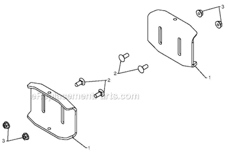 Auger Housing Impeller Diagram and Parts List for 5524ST 96191001608 - 2012-05 Husqvarna Snow Blower