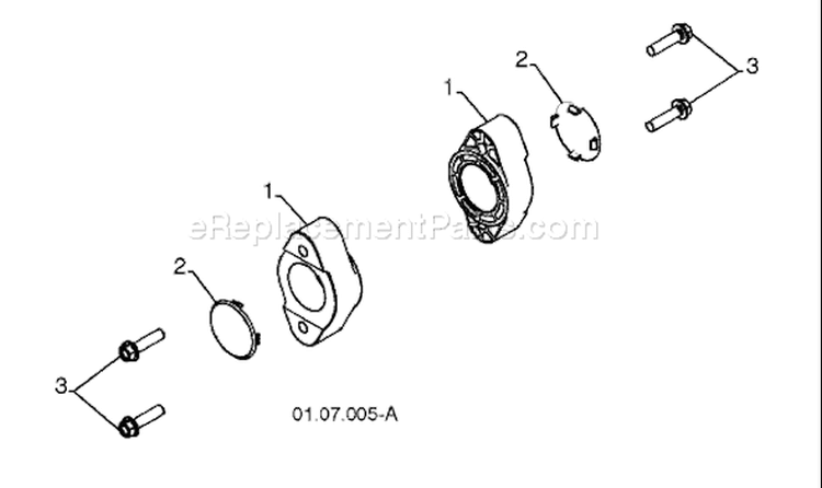 Page D Diagram and Parts List for 5524SB 5524 SB 96193002500 -2008-08 Husqvarna Snow Blower