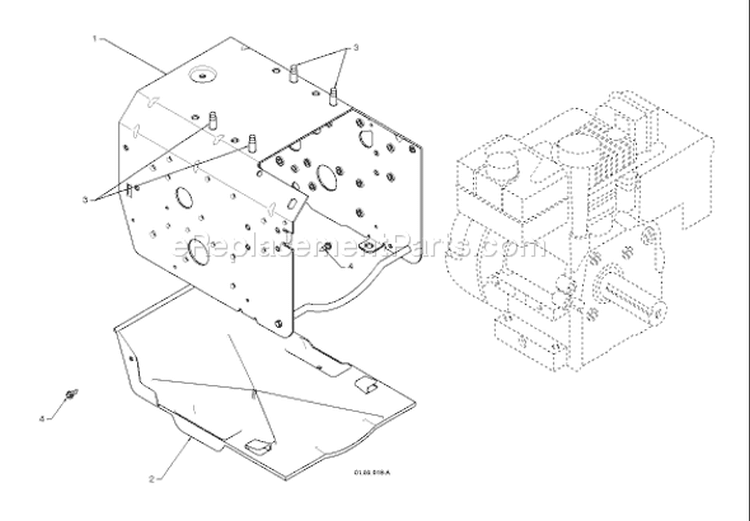 Page I Diagram and Parts List for 5524SB 5524 SB 96193002500 -2008-08 Husqvarna Snow Blower