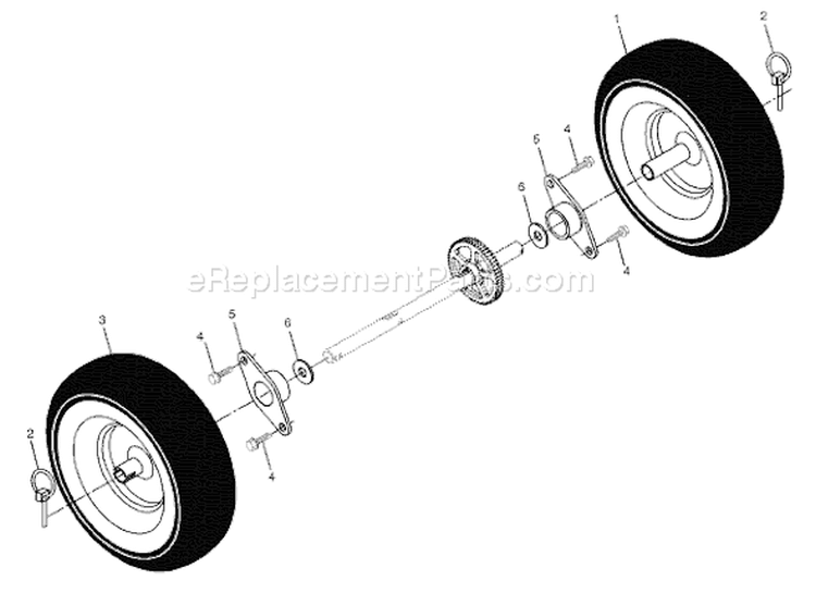Page G Diagram and Parts List for 5524STE 5524 STE 96193001401 -2008-01 Husqvarna Snow Blower