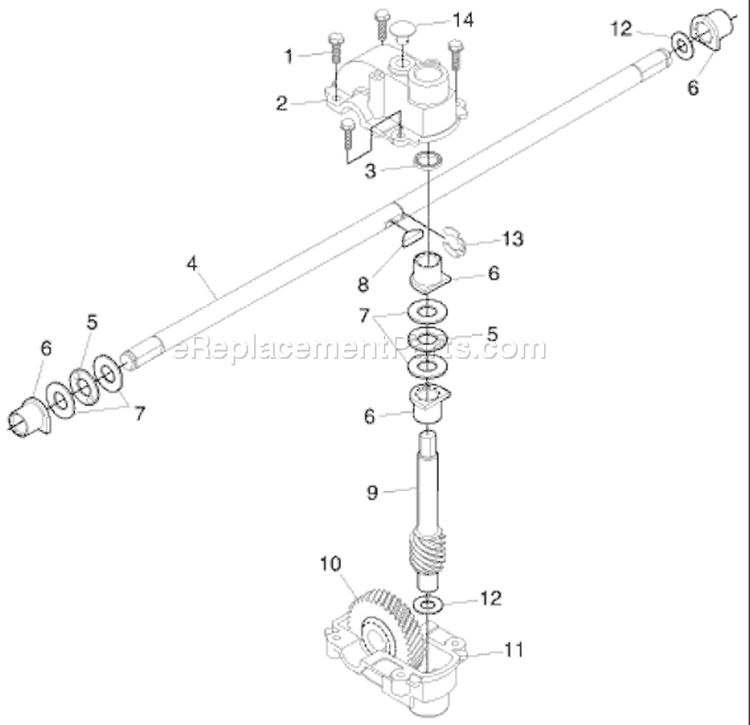 Page B Diagram and Parts List for 55C21HVA 55 C 21 HVA 954223890 -2003-12 Husqvarna Lawn Mower