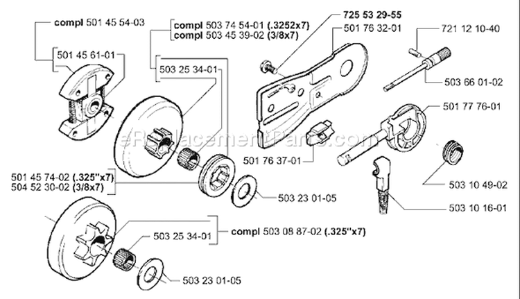 Page I Diagram and Parts List for 51 1998-06 Husqvarna Chainsaw