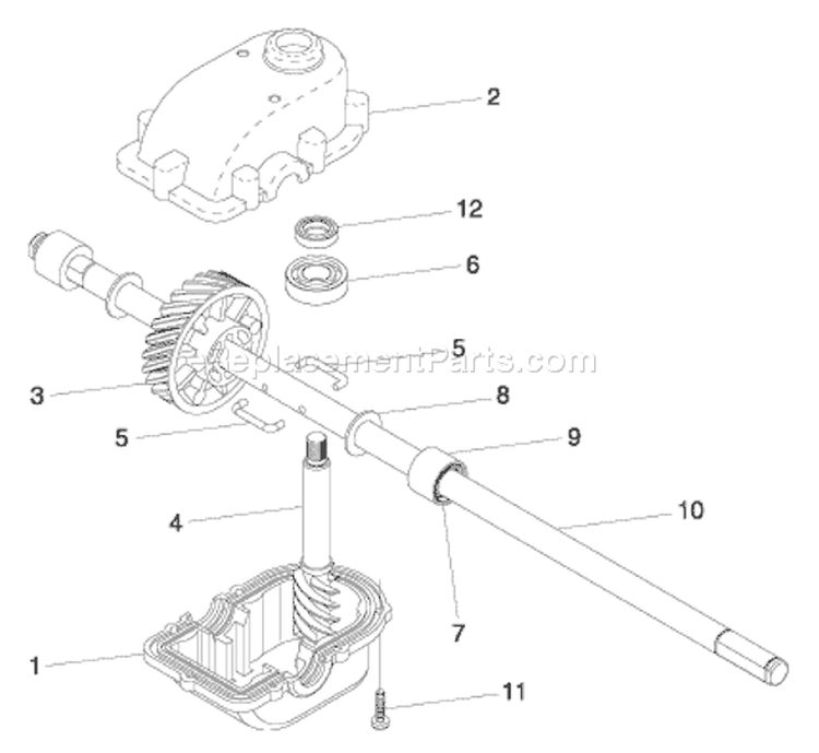 Page B Diagram and Parts List for 55R21HV 55 R 21 HV 96143000500 -2005-01 Husqvarna Lawn Mower