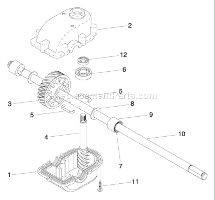 Page B Diagram and Parts List for 55R21HV 55 R 21 HV 96143000501 -2005-02 Husqvarna Lawn Mower