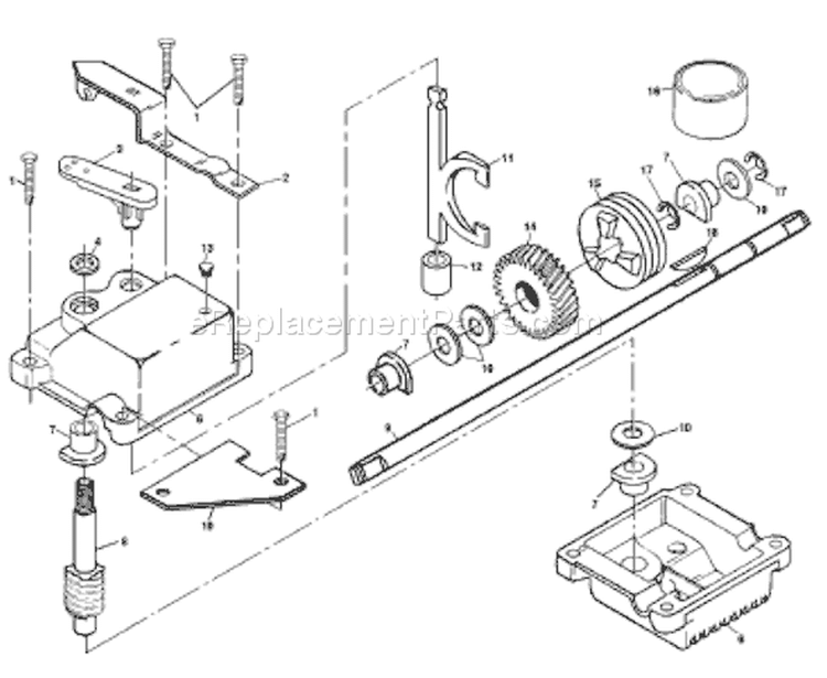 Page C Diagram and Parts List for 560HS 560 HS 954140058B -1998-07 Husqvarna Lawn Mower