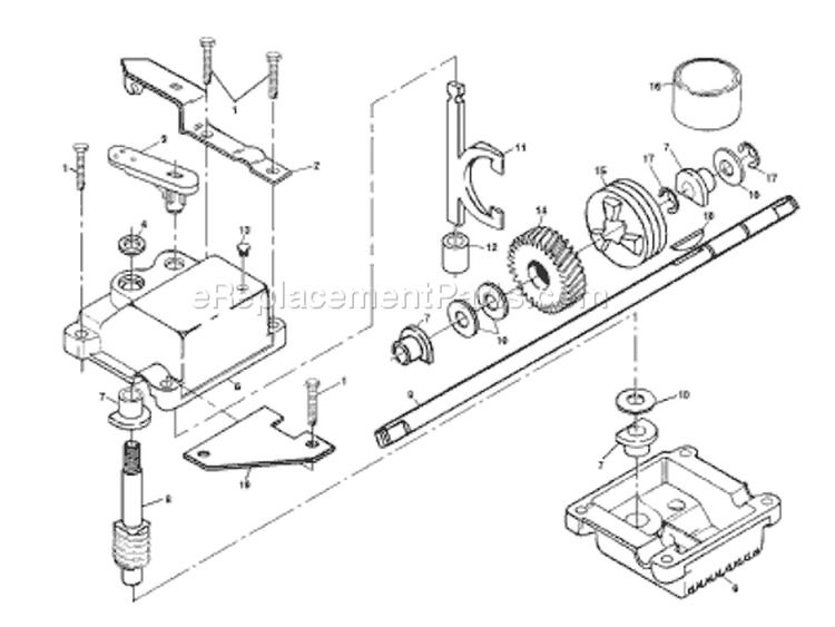 Page A Diagram and Parts List for 560HS 560 HS 954140058D -1999-04 Husqvarna Lawn Mower