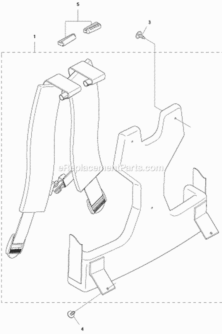Ignition System Diagram and Parts List for 580BFS 2011-05 Husqvarna Leaf Blower / Vacuum