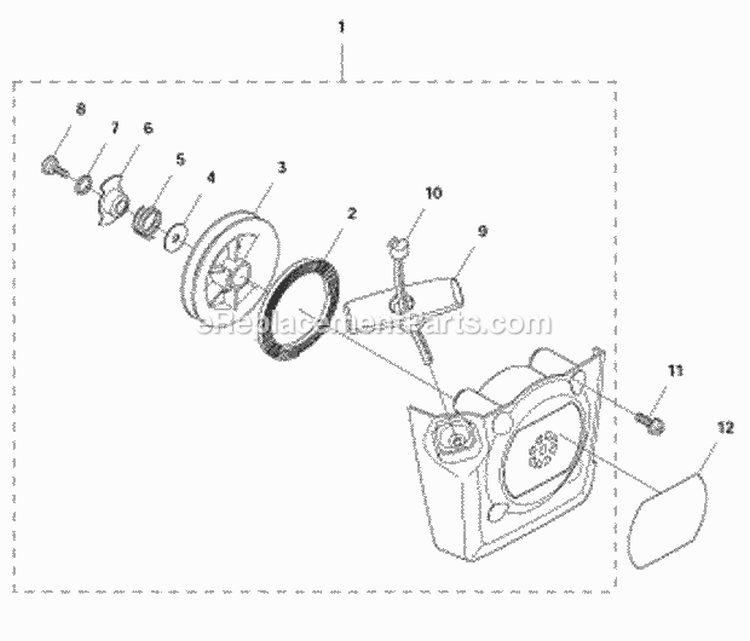 Throttle Controls 580Bfs Diagram and Parts List for 580BFS 2011-05 Husqvarna Leaf Blower / Vacuum
