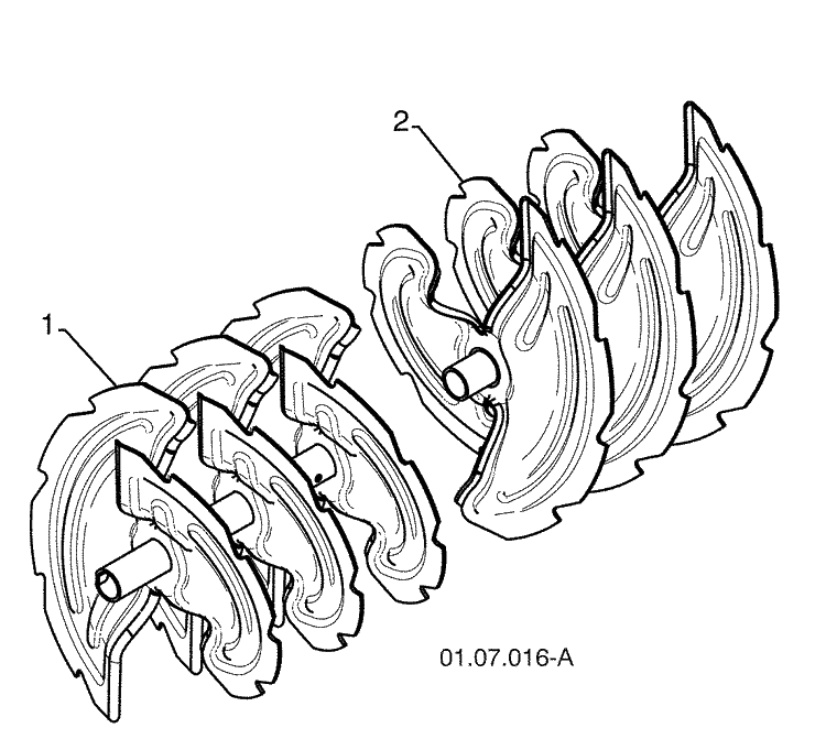 Auger Housing / Impeller Assembly - B 2 Diagram and Parts List for 16530SBXLS (96193004101)(2009-06) Husqvarna Snow Blower