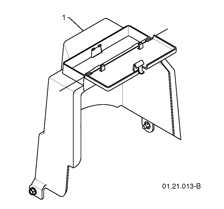 Cover Diagram and Parts List for 5524ST 2010-04 Husqvarna Snow Blower