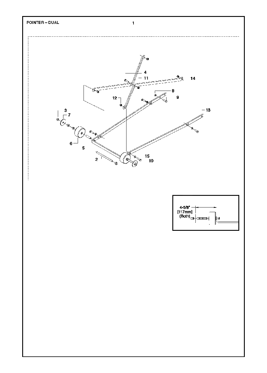 Pointer - Dual Diagram and Parts List for FS520 (FS 524)(2011-02) Husqvarna Circular Saw