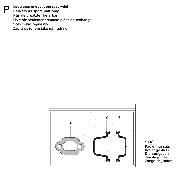 Accessories Diagram and Parts List for 435 20081800001-20090400000 Husqvarna Chainsaw