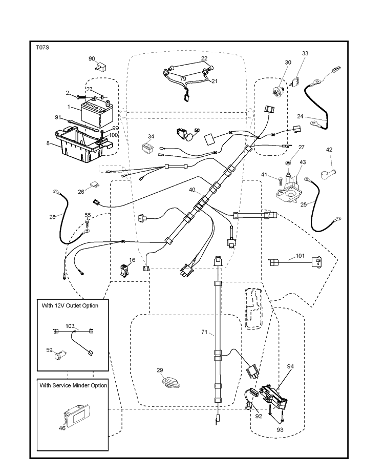 Electrical Diagram and Parts List for YTH150 (96041002202)(2008-01) Husqvarna Lawn Tractor