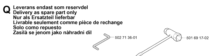 Accessories 2 Diagram and Parts List for PR18 (953521901)(2004-01) Husqvarna Lawn Mower