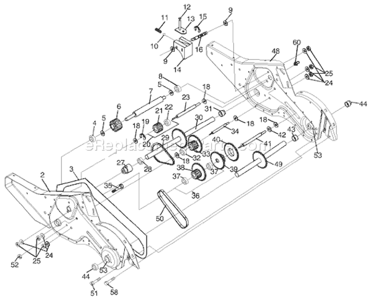 Page G Diagram and Parts List for 650RTT 650 RTT 2003-12 Husqvarna Tiller