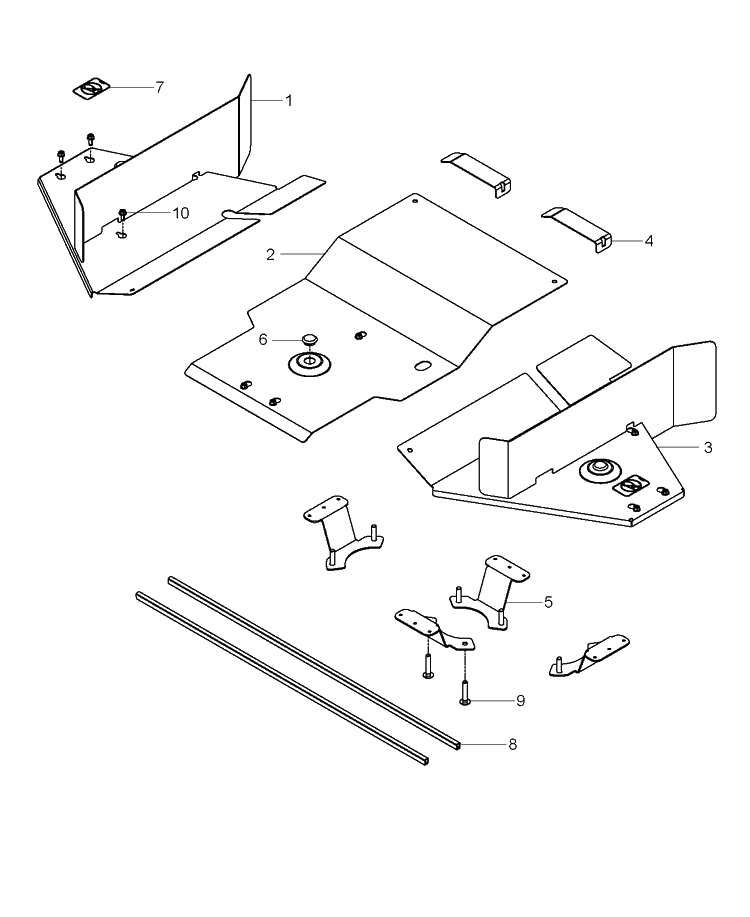 Repair Parts Diagram and Parts List for 577724201 2011-02 Husqvarna Lawn Tractor Accessories
