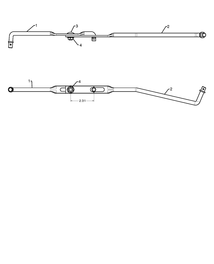 Assembly 4 Diagram and Parts List for 1830SB 2010-08 Husqvarna Snow Blower
