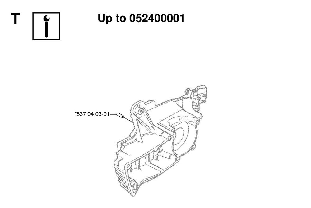 Service Updates Diagram and Parts List for 575XP-575XPG 575 XP W - 575 XPGW Husqvarna Chainsaw