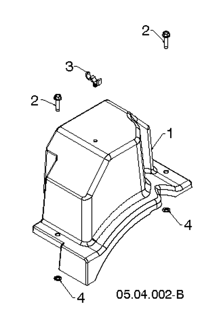 Chassis, Engine And Pulleys 3 Diagram and Parts List for ST224 (96191008705)(2019-03) Husqvarna Snow Blower
