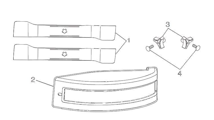Product Complete Diagram and Parts List for 42CLEARCUT 587412301 Husqvarna Lawn Tractor Accessories