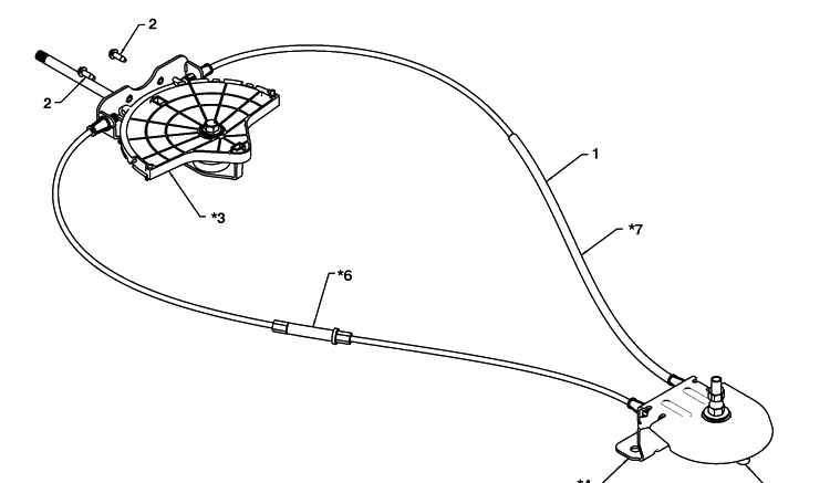 Control Panel / Discharge Chute 4 Diagram and Parts List for 11524E (96193006600)(2010-05) Husqvarna Snow Blower