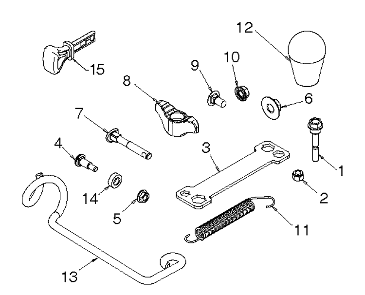 Accessories Diagram and Parts List for ST230P  Husqvarna Snow Blower