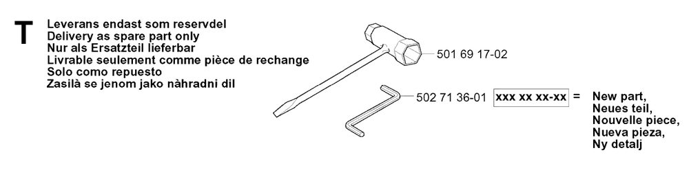 Accessories Diagram and Parts List for R13 (953950401)(2004-01) Husqvarna Lawn Tractor
